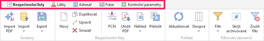 Záložky