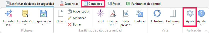 Opciones