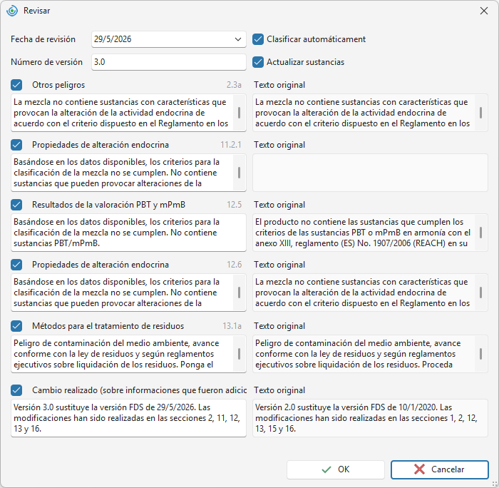 Actualización automática