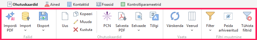 Lindimenüü