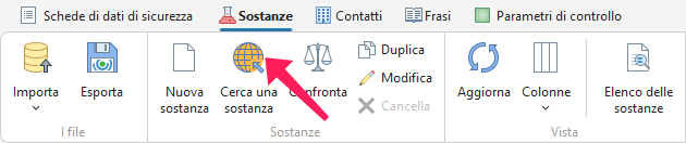 Ricerca di una sostanza su ECHA