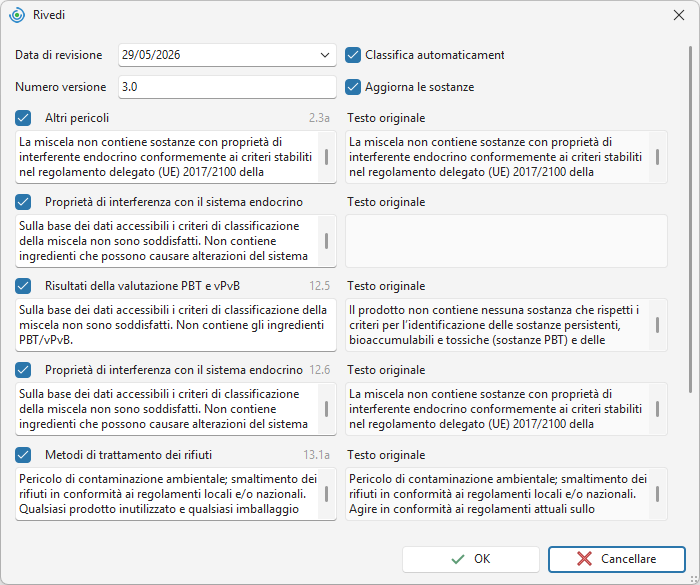 Aggiornamento automatico