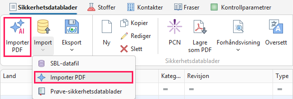 Knappen AI import