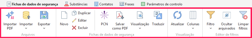 Faixa de opções