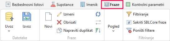 Kartica „Fraze“