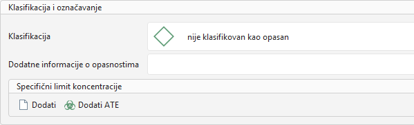 Klasifikacija i označavanje