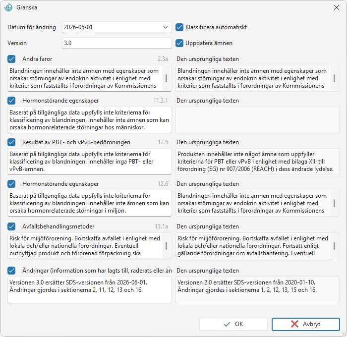 Automatisk uppdatering