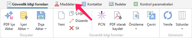 Maddeler
